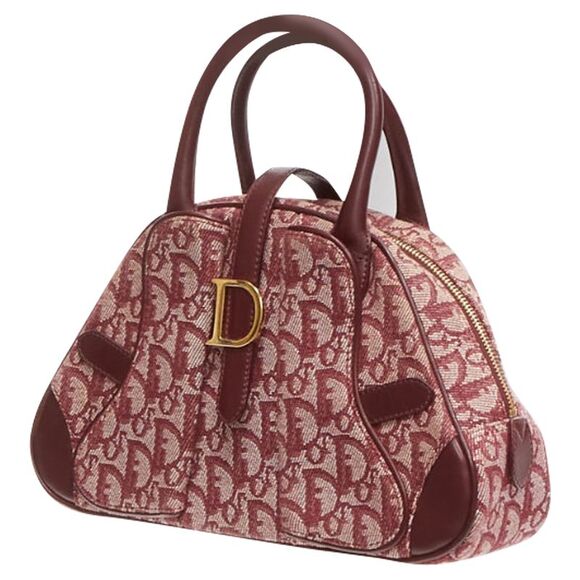 Christian Dior Galliano double saddle trotter monogram bag - Picture 2 of 6